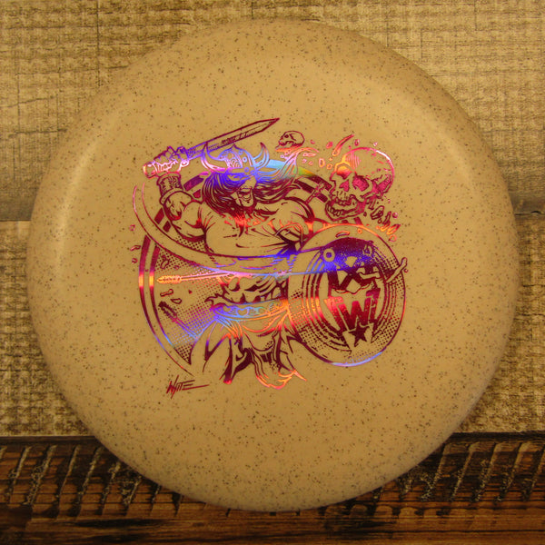 Gateway Magic Organic Hemp Super Soft SS Les White Warrior Putt & Approach Disc Golf Disc 173 Grams Brown