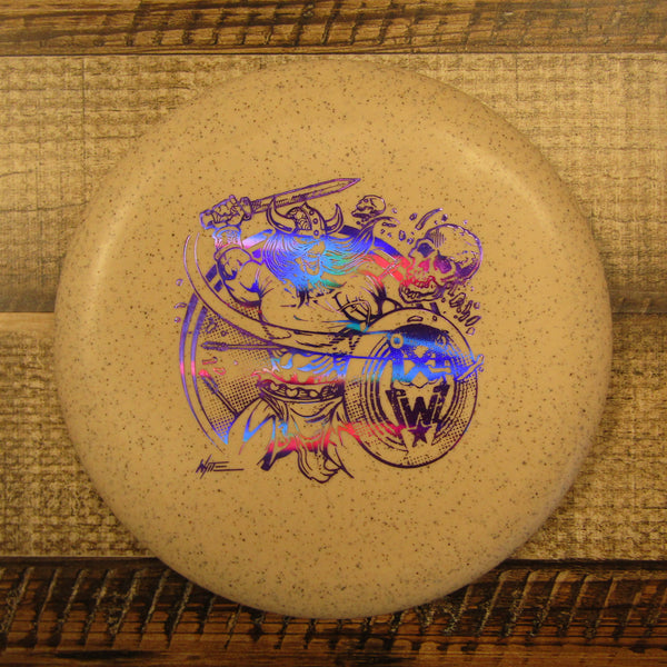 Gateway Magic Organic Hemp Super Soft SS Les White Warrior Putt & Approach Disc Golf Disc 173 Grams Brown