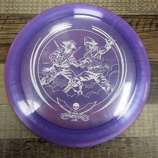 Discraft Nuke Z Line Duel Pirate Distance Driver Disc Golf Disc 173-174 Grams Purple
