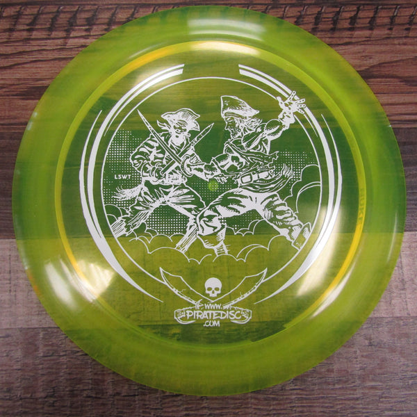 Discraft Nuke Z Line Duel Pirate Distance Driver Disc Golf Disc 170-172 Grams Yellow
