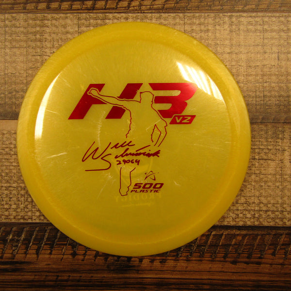 Prodigy H3V2 500 Will Schusterick Signature Series Hybrid Driver Disc Golf Disc 173 Grams Yellow