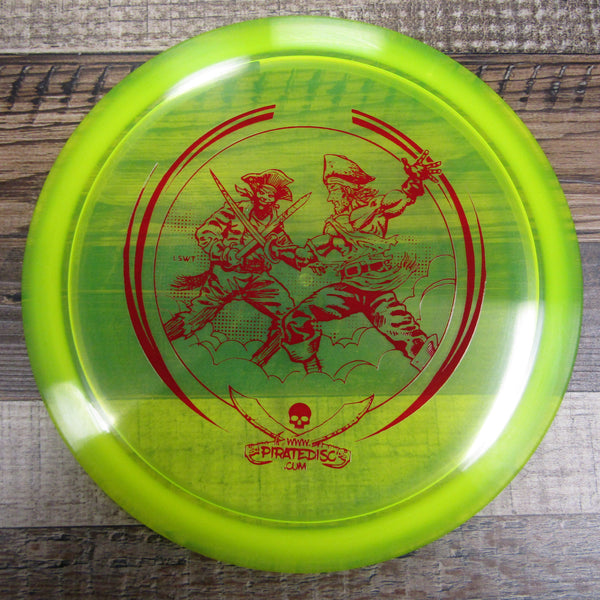 Discraft Raptor Z Line Duel Pirate Distance Driver Disc Golf Disc 170-172 Grams Yellow
