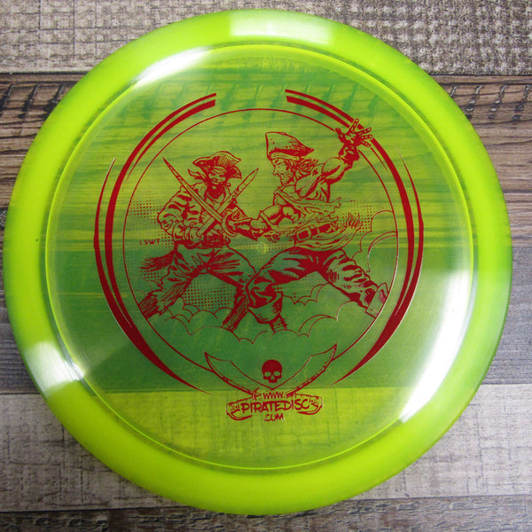 Discraft Raptor Z Line Duel Pirate Distance Driver Disc Golf Disc 170-172 Grams Yellow
