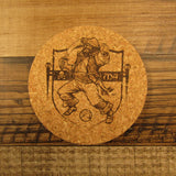 Coaster Set of 5 - Art by Les White - Pirates and Warrior