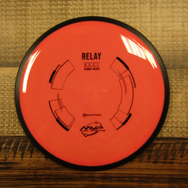 MVP Relay Neutron Fairway Driver Disc 174 Grams Red Pink