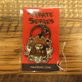 Pirate Series Male Pirate Disc Golf Pin Keychain