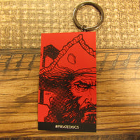 Pirate Series Male Pirate Disc Golf Pin Keychain