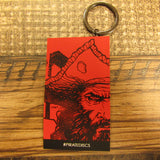 Pirate Series Male Pirate Disc Golf Pin Keychain