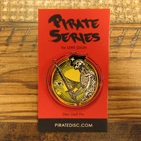 Pirate Series Skeleton Pirate Disc Golf Pin