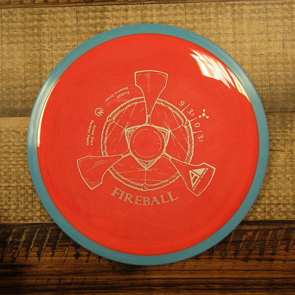 Axiom Fireball Neutron Distance Driver Disc Golf Disc 169 Grams Red Blue