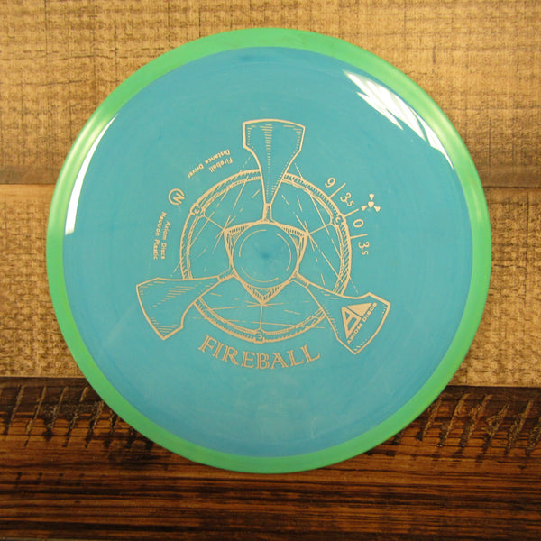 Axiom Fireball Neutron Distance Driver Disc Golf Disc 156 Grams Blue Green