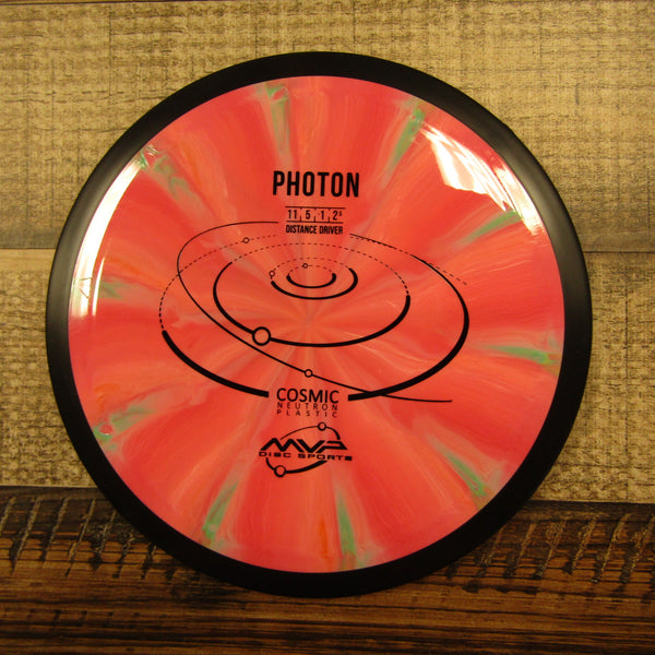 MVP Photon Cosmic Neutron Distance Driver Disc Golf Disc 158 Grams Red Pink Purple Green