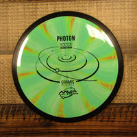 MVP Photon Cosmic Neutron Distance Driver Disc Golf Disc 158 Grams Green Orange Yellow
