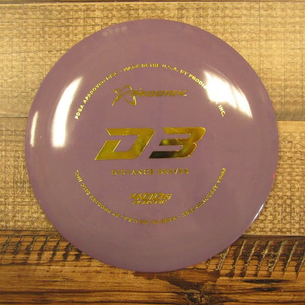 Prodigy D3 400G Distance Driver Disc Golf Disc 174 Grams Purple