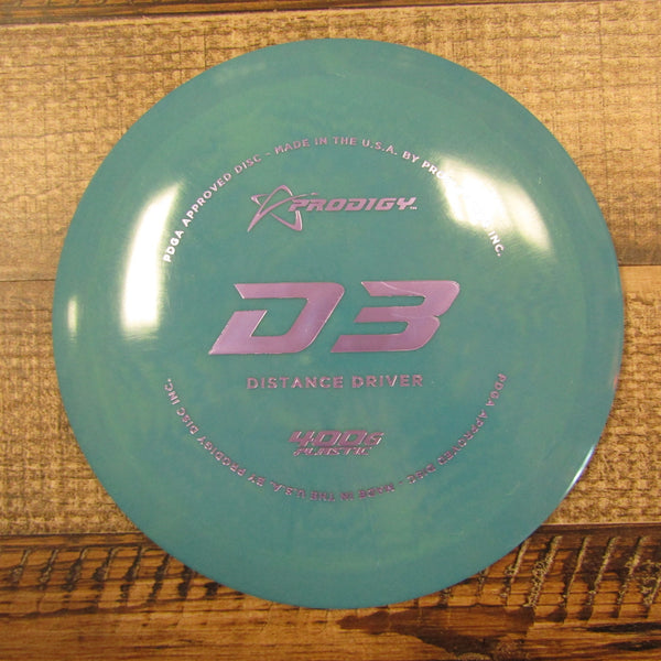 Prodigy D3 400G Distance Driver Disc Golf Disc 174 Grams Blue