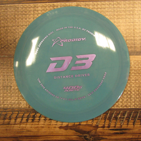 Prodigy D3 400G Distance Driver Disc Golf Disc 174 Grams Blue