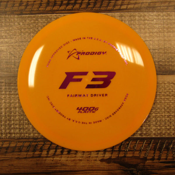 Prodigy F3 400G Fairway Driver Disc Golf Disc 173 Grams Orange