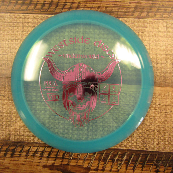 Westside Underworld VIP Control Driver Disc Golf Disc 170 Grams Blue