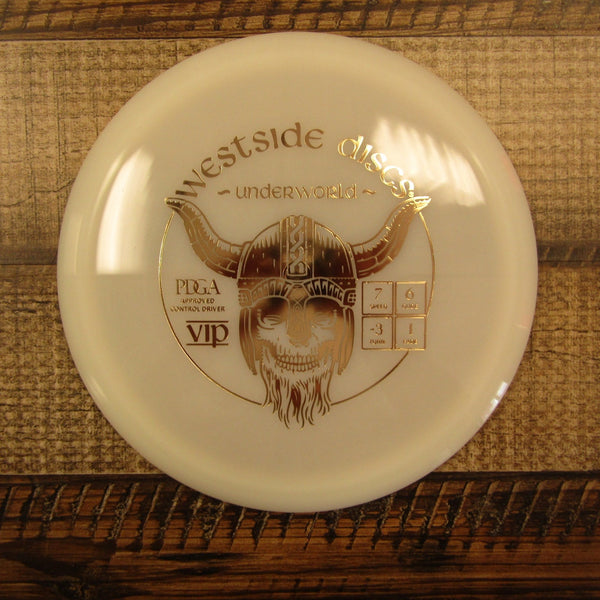 Westside Underworld VIP Control Driver Disc Golf Disc 169 Grams White