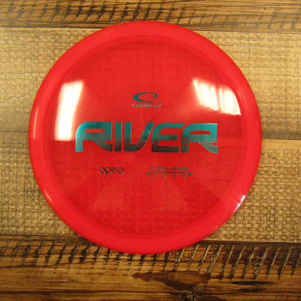 Latitude 64 River Opto Fairway Driver Disc Golf Disc 173 Grams Red
