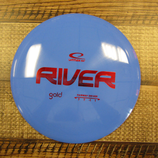 Latitude 64 River Gold Fairway Driver Disc Golf Disc 174 Grams Blue
