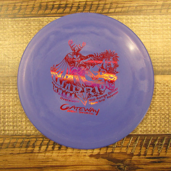 Gateway Warrior Suregrip Midrange Disc Golf Disc 176 Grams Purple