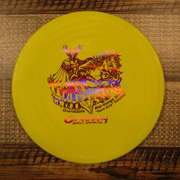 Gateway Warrior Suregrip Midrange Disc Golf Disc 176 Grams Yellow Green